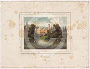 Ansicht von Schloss Erdmannsdorf