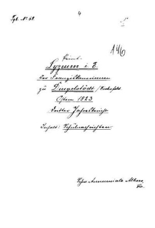 1923/24: Jahresbericht ... - 1923/24