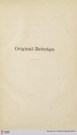 Original-Beiträge