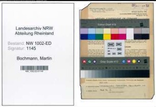 Entnazifizierung Martin Bochmann, geb. 20.03.1914 (Lehrer)