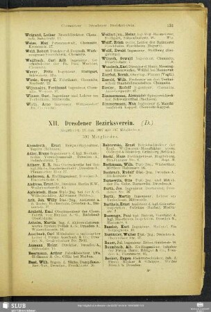 XII. Dresdener Bezirksverein