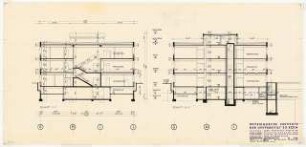 Physikalische Institute der Universität Köln: Kernphysik Querschnitte, 1:100