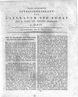 1810-03-03 : 9. Stück