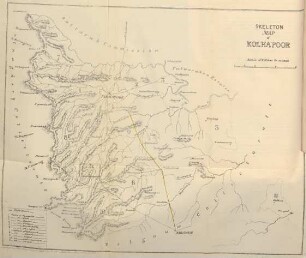 Skeleton map of Kolhapoor