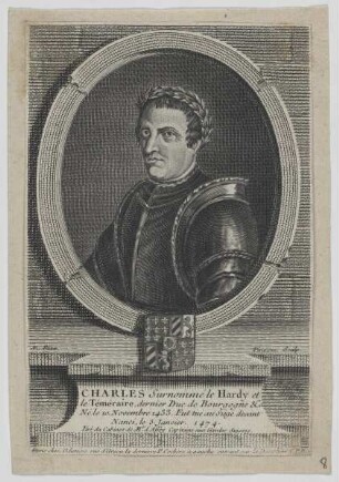 Bildnis des Charles le Hardy, Herzog von Burgund