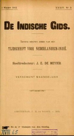 XXXIV. No. 3. 1 Maart 1912