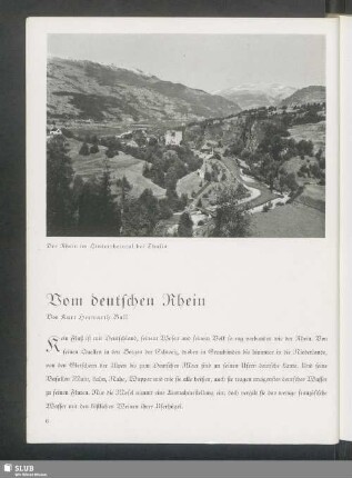 Vom deutschen Rhein