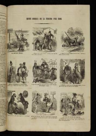 Revue comique de la semaine par Cham