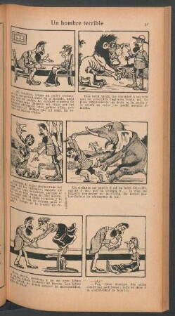 Un hombre terrible - [Cómic]