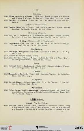 Altfürsten (Nr. 1365-2126)