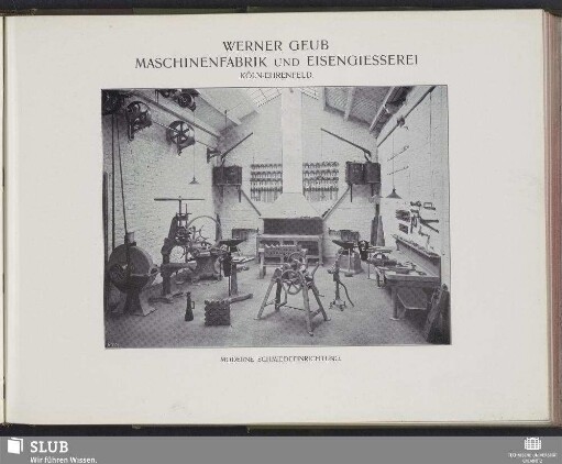Werner Geub Maschinenfabrik Und Eisengiesserei, Köln-Ehrenfeld