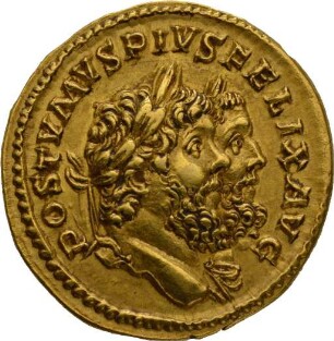 Münze, Aureus, 266