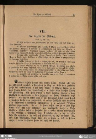 VII. Na ńeźelu po Gódach