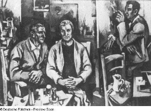 Meine Eltern im Atelier
