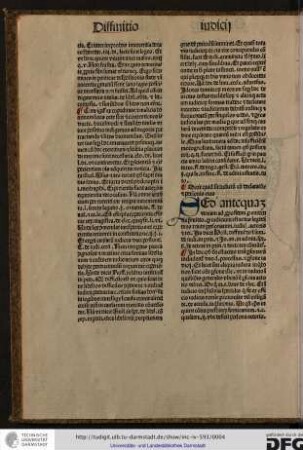 Sed antequam veniam ad propositum pro evidentia premitto quod iudicium est actus legittimus trium personarum, iudicis, actoris et rei.