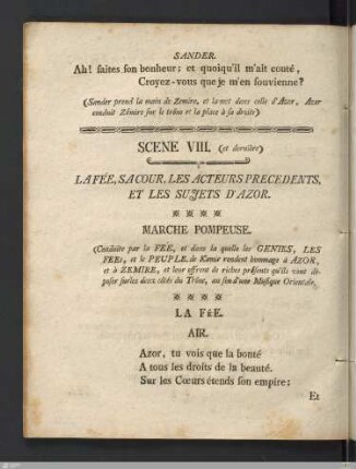 Acte Quatrieme: Scene VIII.