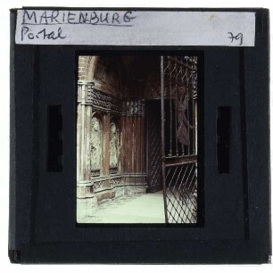 Malbork, Marienburg : Schlosskirche, Südseite, Gruftkapelle Sant Annen