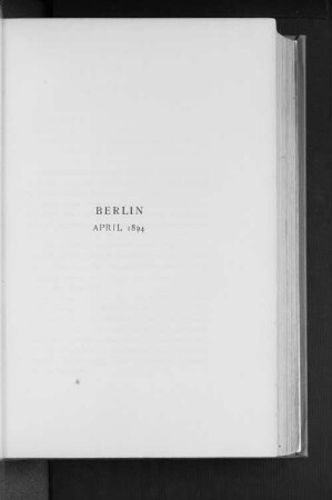 Berlin April 1894