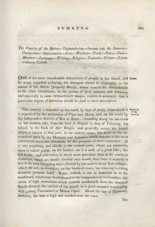 The country of the Battas. - ...