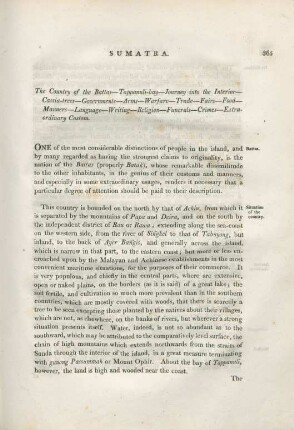 The country of the Battas. - ...