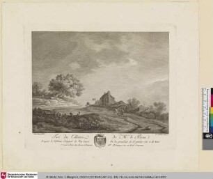 [Landschaft mit zwei ruhenden Männern]