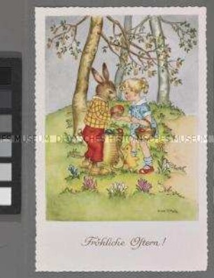 Oster-Postkarte