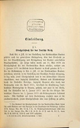 Dr. Freiherrn von Riedel's Commentar zum Polizeistrafgesetzbuch für das Königreich Bayern vom 26. Dezember 1871 : Mit systematischer Einschaltung der bezüglichen Bestimmungen des Reichsstrafgesetzbuches, sowie mit Berücksichtigung der Reichsgewerbeordnung, der Verordnungen, oberpolizeilichen Vorschriften und oberstrichterlichen Präjudizien