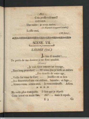 Acte Second: Scene VII.