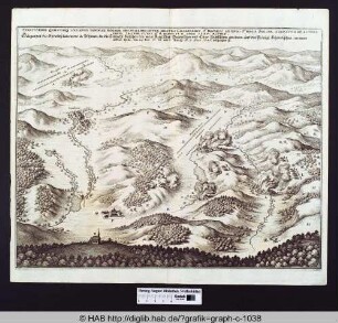 Territorium Qualitasque Loci Apud Ianckau Boemiae Ubi Praelium Inter Milites Casarianos et Bavaros Ab Una; et Regis Sueciae Exercitus Ab Altera Parte, 24. Febr. St. Vet et 6. Martii St. N. Anno 1645. Factum