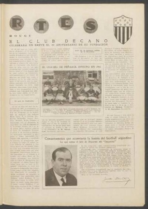 El club decano celebrará en breve el 33 aniversario de su fundación : [Club Atlético Peñarol]
