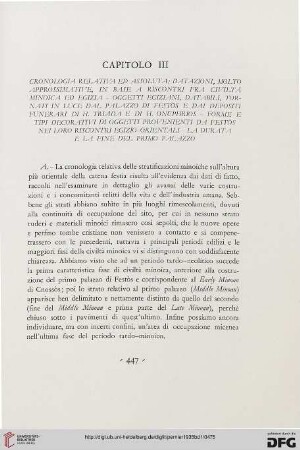 Capitolo III