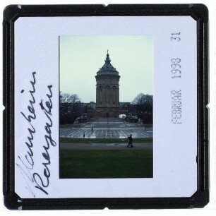 Mannheim, Wasserturm,Mannheim, Friedrichsplatz