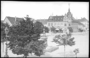 Groitzsch. Marktplatz