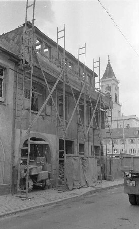 Abbruch des Hauses Zähringer Straße 59.
