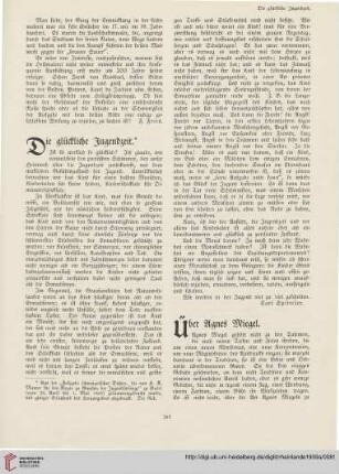18: Die glückliche Jugendzeit