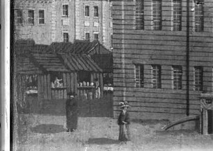 Berlin, Fleischerladen auf dem Gendarmenmarkt