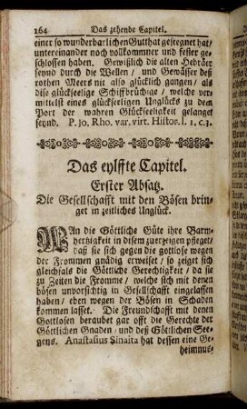 Das eylffte Capitel.