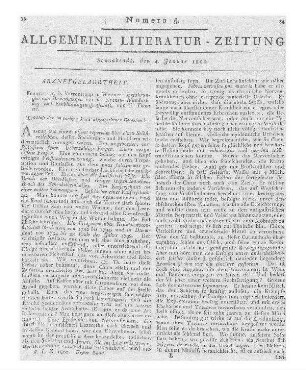 Sprengel, K.: Versuch einer pragmatischen Geschichte der Arzneikunde. T. 4. Halle: Gebauer 1799