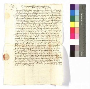 Schreiben Pfalzgraf Philipp an Albrecht von Hohenlohe.