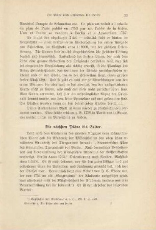 Die nächsten Pläne bis Selter