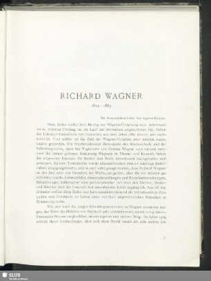 Richard Wagner 1813-1883