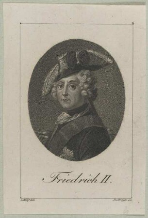 Bildnis des Königs Friedrich II.