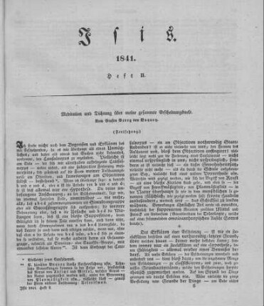 Meditation und Dichtung über meine gesammte Erscheinungswelt / vom Grafen Georg von Buquoy