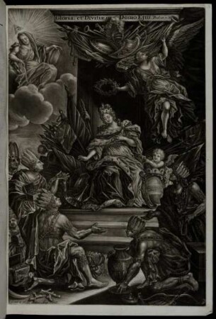 Gloria et Divitiæ in Domo Ejus.
