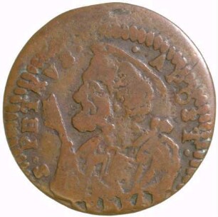 Münze, Quattrino, 1720