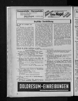 Ärztliche Fortbildung