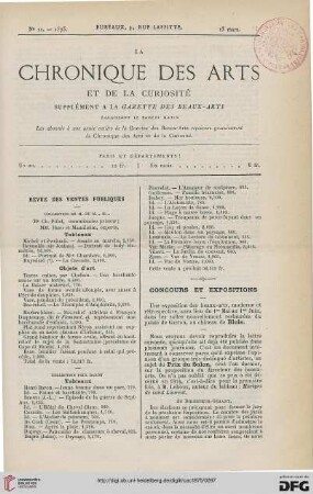 No. 11 (13 mars)