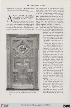 15: An architects home : Mr. Arnold Mitchell's cottage at Harrow