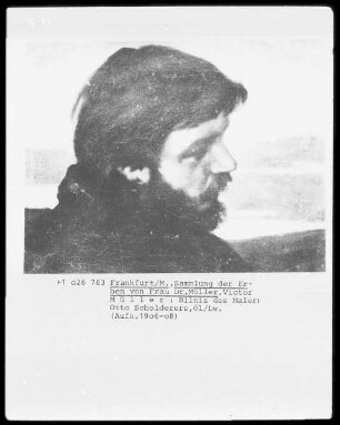 Bildnis des Malers Otto Scholderer