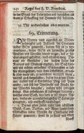 69. Erinnerung. - 82. Erinnerung.